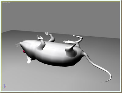 Модель мыши с близкого ракурса
